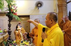 La diaspora vietnamienne en Inde fête l'anniversaire de Bouddha 