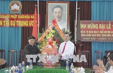 An Giang : célébration des 79 ans de l'Eglise bouddhique Hoa Hao