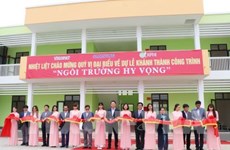 Inauguration d’une école financée par Samsung à Thai Nguyen