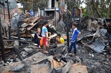 Soutien aux victimes de l’incendie du 10 juillet à Phnom Penh (Cambodge)