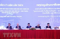 Vietnam-Laos : 6e colloque théorique des deux Partis
