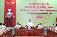 Le chef du gouvernement instaure cinq piliers pour l’économie de Tien Giang