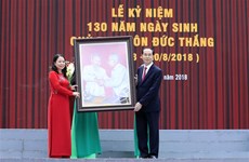 Célébration du 130è anniversaire de la naissance du Président Ton Duc Thang 