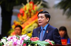 Clôture du 12e Congrès syndical national du Vietnam