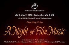 “Une nuit de Musique de film” à Hô Chi Minh-Ville