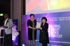 Une entreprise vietnamienne primée au concours Global Smart Cities 2018