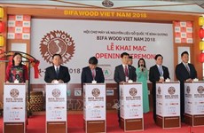 Une foire internationale de l’industrie du bois s'ouvre à Binh Duong