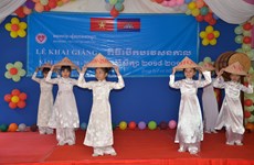 Rentrée scolaire 2018-2019 des enfants des Viet kieu à Phnom Penh