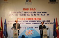 Libre-échange : accord de principe Vietnam-UE 