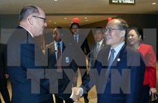 Activités du président de l'AN Nguyen Sinh Hung à l'ONU