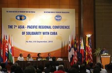 La 7e conférence régionale d'Asie-Pacifique de solidarité avec Cuba à Hanoi
