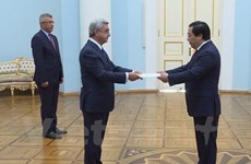 Le président arménien accorde de l’importance à la coopération avec le Vietnam