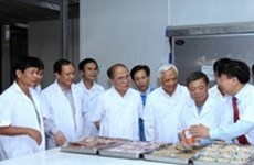 Le président de l’Assemblée nationale en visite de travail à Ha Tinh 