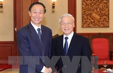 Le chef du PCV affirme le partenariat de coopération stratégique intégrale Vietnam-Chine