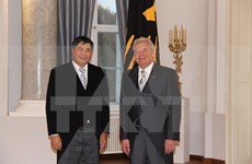 Le président allemand est satisfait du développement des relations avec le Vietnam