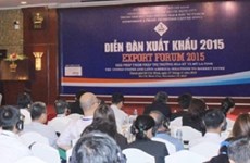 Forum sur les exportations de 2015 à Hô Chi Minh-Ville 