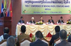 La 6e conférence de la littérature des pays riverains du Mékong à Vientiane 