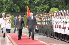 Entretien entre les présidents vietnamien et biélorusse