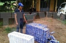 Tay Ninh : 9.000 paquets de cigarettes de contrebande ont été saisis 
