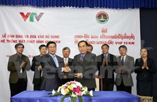 Le Vietnam aide la Télévision nationale du Laos à se préparer aux grands événements
