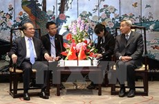 Le président Nguyen Sinh Hung rencontre le président de l’ANP du Guangdong   