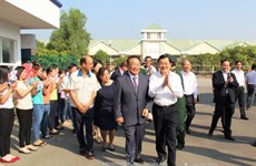 Le président Truong Tan Sang formule ses vœux du Tet à Tay Ninh