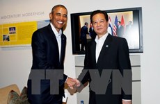 Sommet ASEAN-Etats-Unis : entrevue Nguyen Tan Dung-Barack Obama