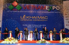 Ouverture de la foire Vietnam Expo 2016 à Hanoi
