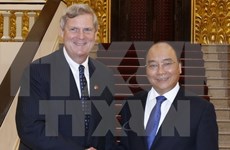 Le secrétaire américain à l’Agriculture reçu par Nguyen Xuan Phuc