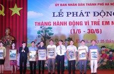 Hanoi: lancement du mois d’action pour les enfants