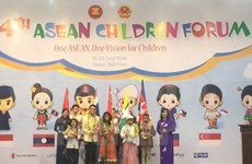 Le 4e Forum des enfants de l’ASEAN à Hanoi
