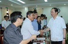 Le chef de l’Etat en visite de travail à Phu Yen