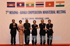 La 7e conférence ministérielle de la Coopération Mékong-Gange à Vientiane