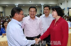 La présidente de l'Assemblée nationale poursuit ses activités à Can Tho