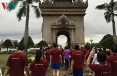 Une marche à Vientiane pour marquer le 49e anniversaire de l'ASEAN
