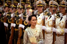 La conseillère d’Etat Aung San Suu Kyi : la paix est le premier objectif du Myanmar 