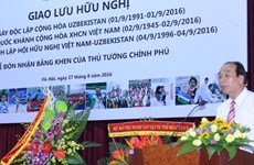 La Journée de l'Indépendance de l'Ouzbékistan fêtée à Hanoi