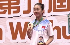 Le Vietnam remporte quatre médailles d'or aux Championnats d'Asie de wushu 