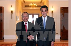 Le Premier ministre rencontre le chef de l’exécutif de Hong Kong