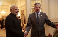 Le Premier ministre singapourien Lee Hsien Loong en visite officielle en Inde