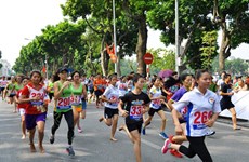 43ème course pour la paix du journal Ha Noi Moi 2016