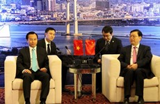 Le président du Comité permanent de l'APN Zhang Dejiang à Da Nang