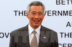 Le Premier ministre singapourien Lee Hsien Loong en visite en Indonésie