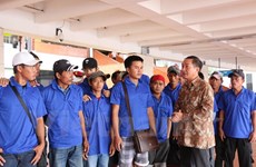 39 pêcheurs arrêtés en Indonésie rapatriés au Vietnam