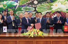 Prêt sud-coréen de 77 millions ​d'USD pour le projet d'irrigation au Vietnam