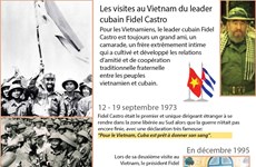 Les visites au Vietnam du leader cubain Fidel Castro