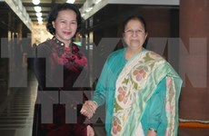 La présidente de l'AN du Vietnam termine sa visite officielle en Inde