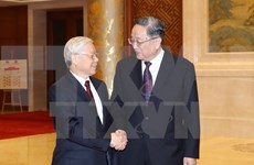 Le leader du PCV rencontre le président du Comité central de la CCPPC