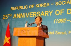 Vietnam-R. de Corée: Célébration des 25 ans de l’établissement des relations diplomatiques 