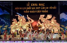 Lancement de l’Année touristique nationale 2017 Lào Cai - Tây Bac